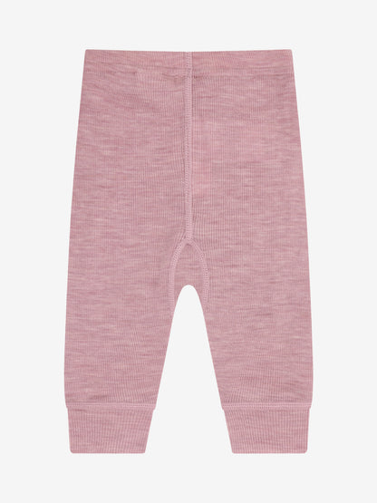 CeLaVi Merino Leggings Baby in Walnut, Rückansicht