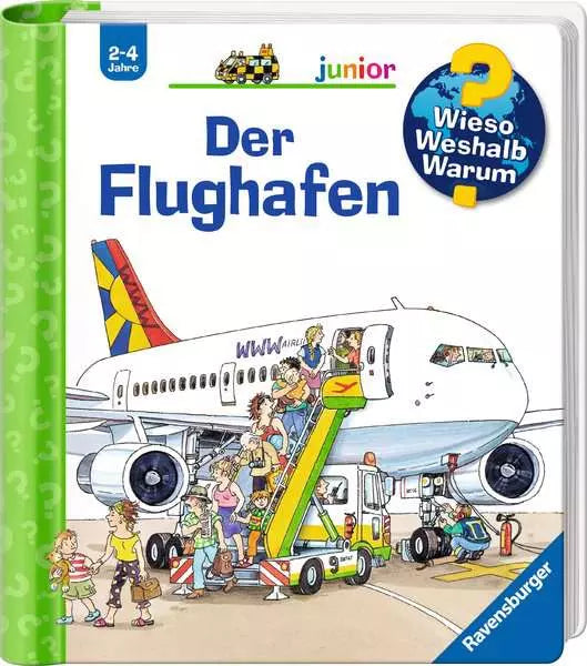 Kinderbuch Der Flughafen aus der Reihe Wieso Weshalb Warum im Bärechind Winterthur Zürich Schweiz.