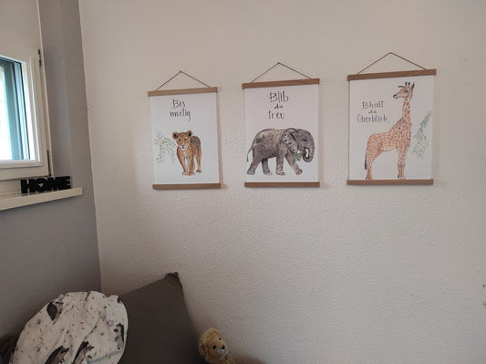 Poster A3 Safari
