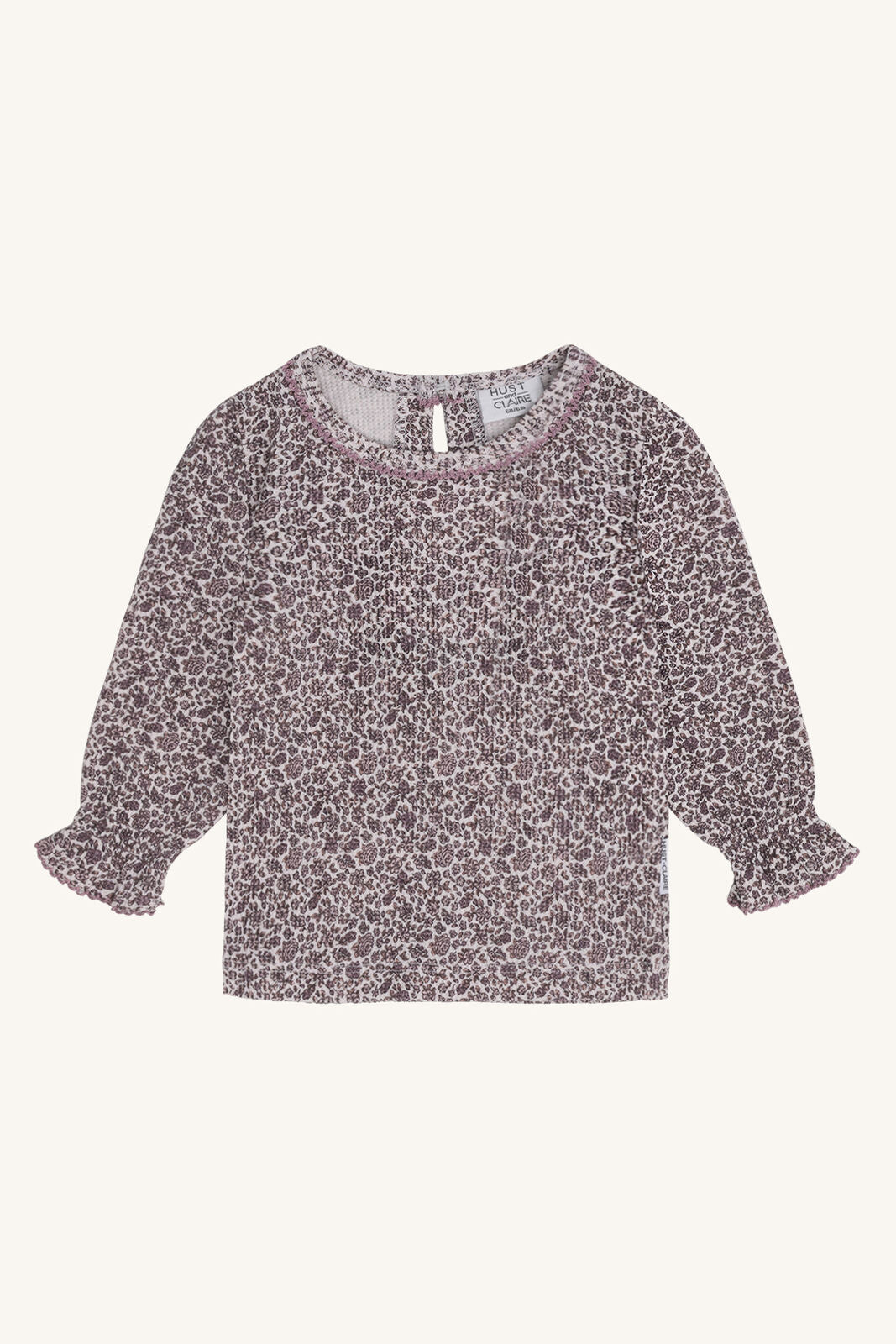 Ariella T-shirt, Blumen lila