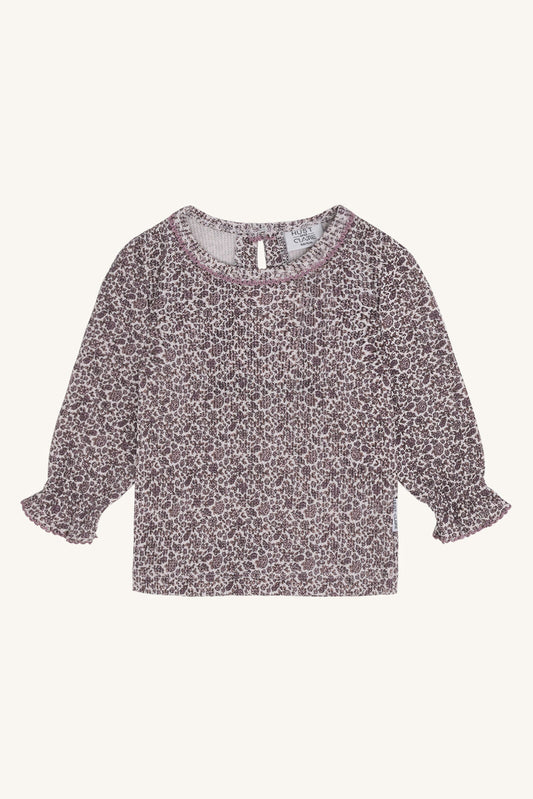 Ariella T-shirt, Blumen lila