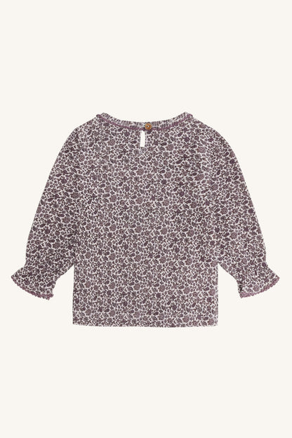 Ariella T-shirt, Blumen lila