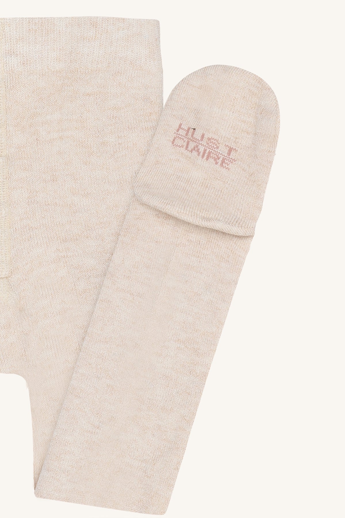 Foxie Stockings Wool blend, Ivory