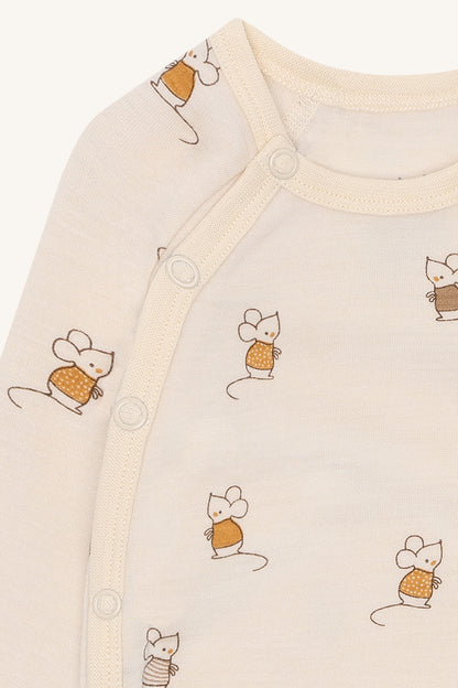 Bo Wrap Mouse, Off White