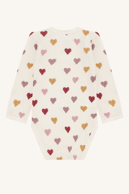 Baloo Hearts Puff, Off White