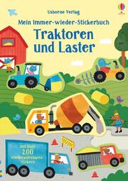 Mein Immer-wieder-Stickerbuch, Traktoren und Laster