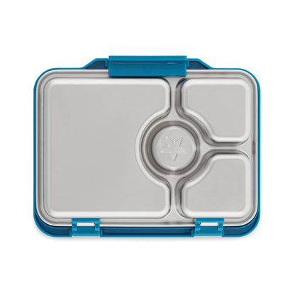 Yumbox Prêt — Bento aus wasserdichtem Edelstahl — Normandie Blau