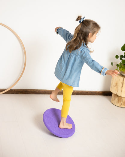 Stapelstein Balance Board violett