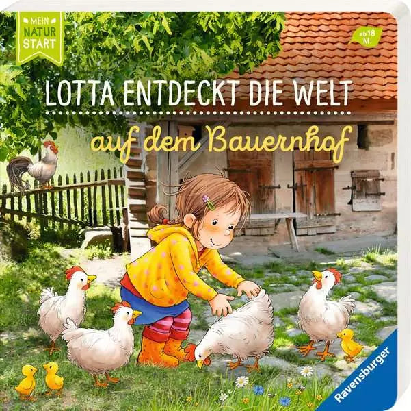 Lotta entdeckt die Welt auf dem Bauernhof, Pappbilderbuch von Ravensburger bei Bärechind