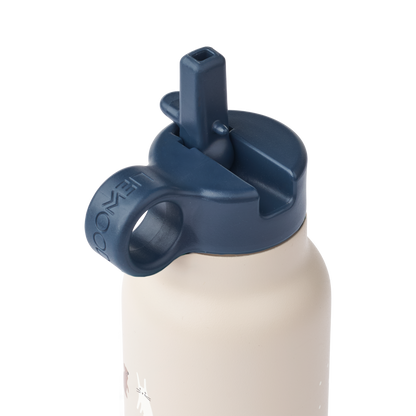 Liewood Falk Edelstahl Kinder-Trinkflasche 350ml, Polar