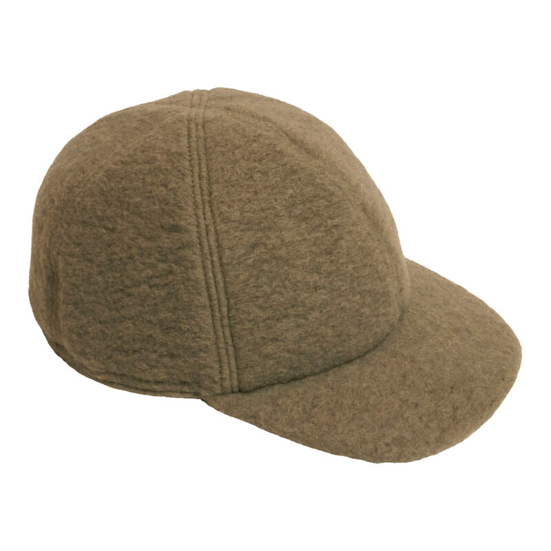 Cap Wool w. Velour Lining, khaki