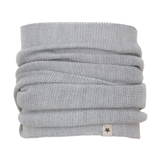 Wollstrick Loopschal, Medium Grey Melange