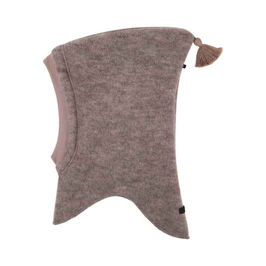Mini-Schlupf Quaste, stein-grau