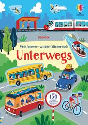 Mein Immer-wieder-Stickerbuch, Unterwegs