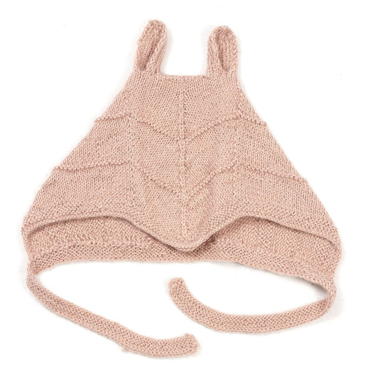 Bonnet Ears Alpaca Wool, rosa