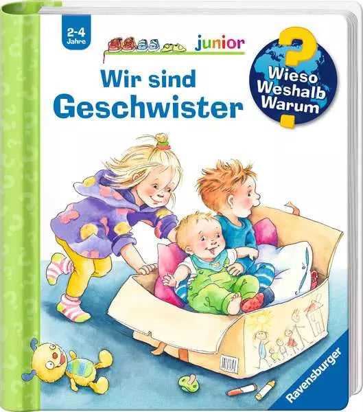 Kinderbuch Wir sind Geschwister aus der Reihe Wieso Weshalb Warum im Bärechind Winterthur Zürich Schweiz.