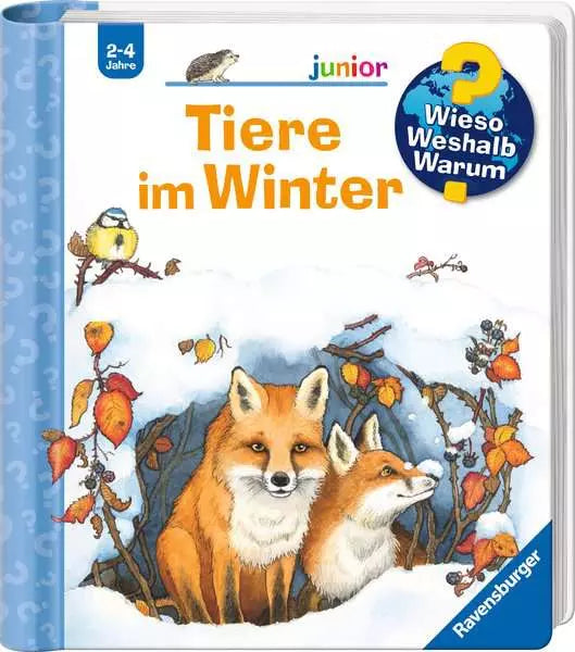 Kinderbuch Tiere im Winter aus der Reihe Wieso Weshalb Warum im Bärechind Winterthur Zürich Schweiz.
