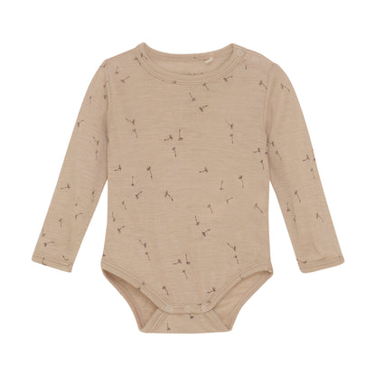 Wolle/Seide Body, Pusteblume