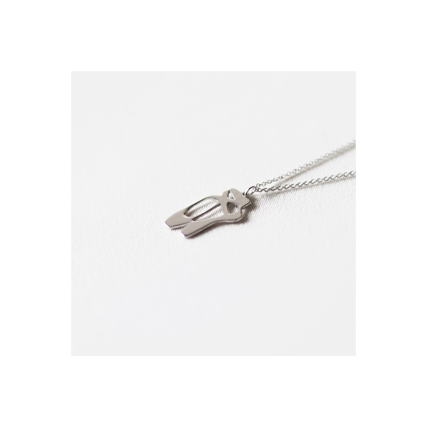 Ballerina Halskette in Silber oder Gold