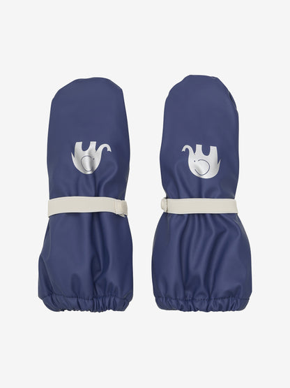 Regenhandschuhe Gefüttert, blau