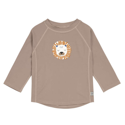 Splash Langarm UV-Shirt Lion choco