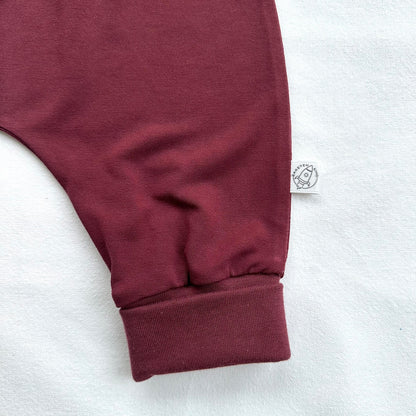 Hose Bambus Bordeaux
