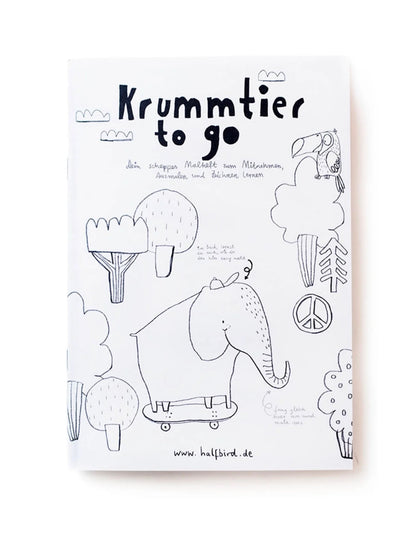 Krummtierbuch - Malheft zum Mitnehmen