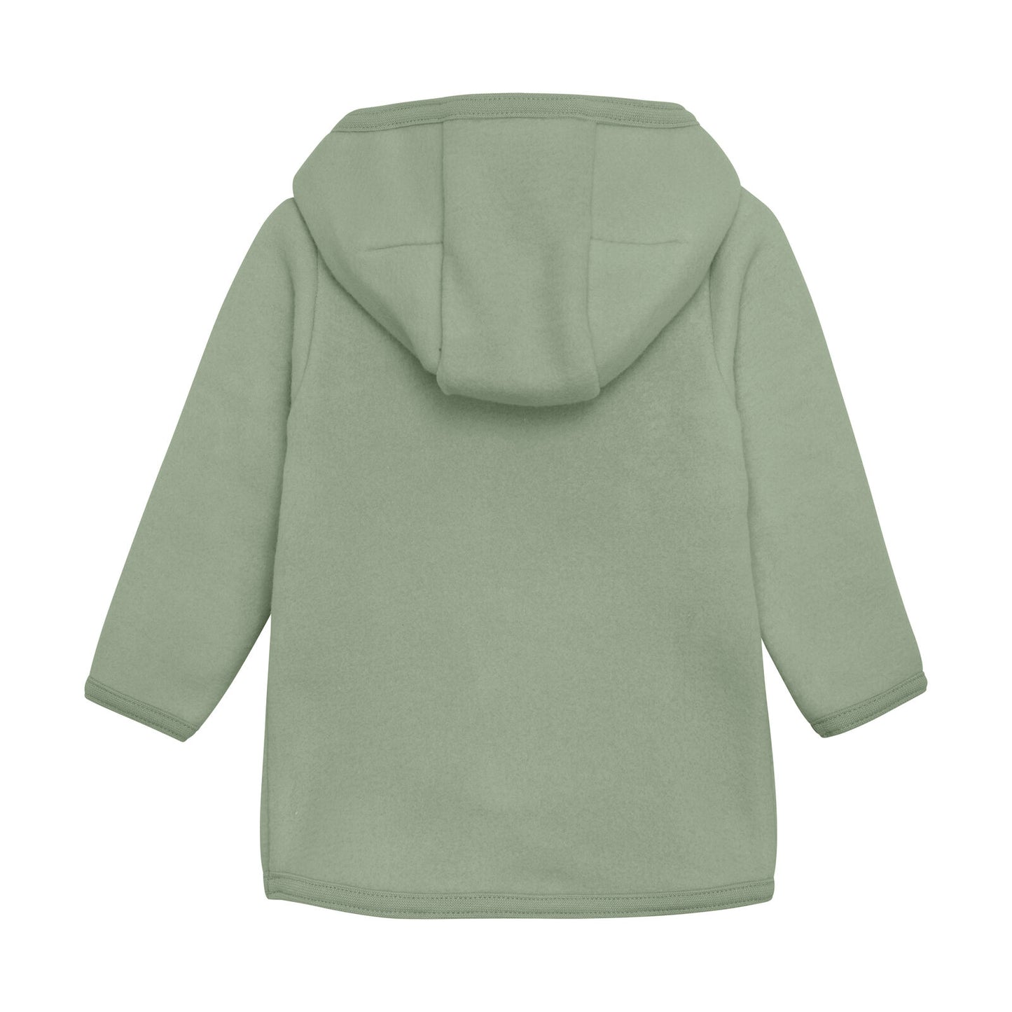 Baumwollfleece Jacke, mint