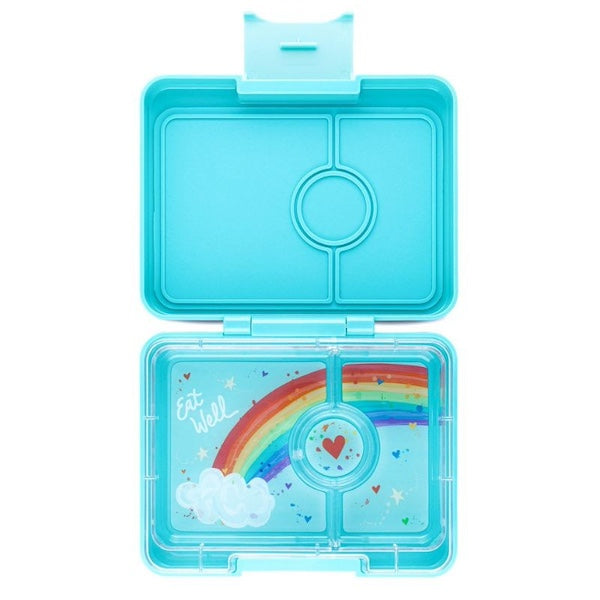 Kindergarten Lunchbox Aqua Rainbow