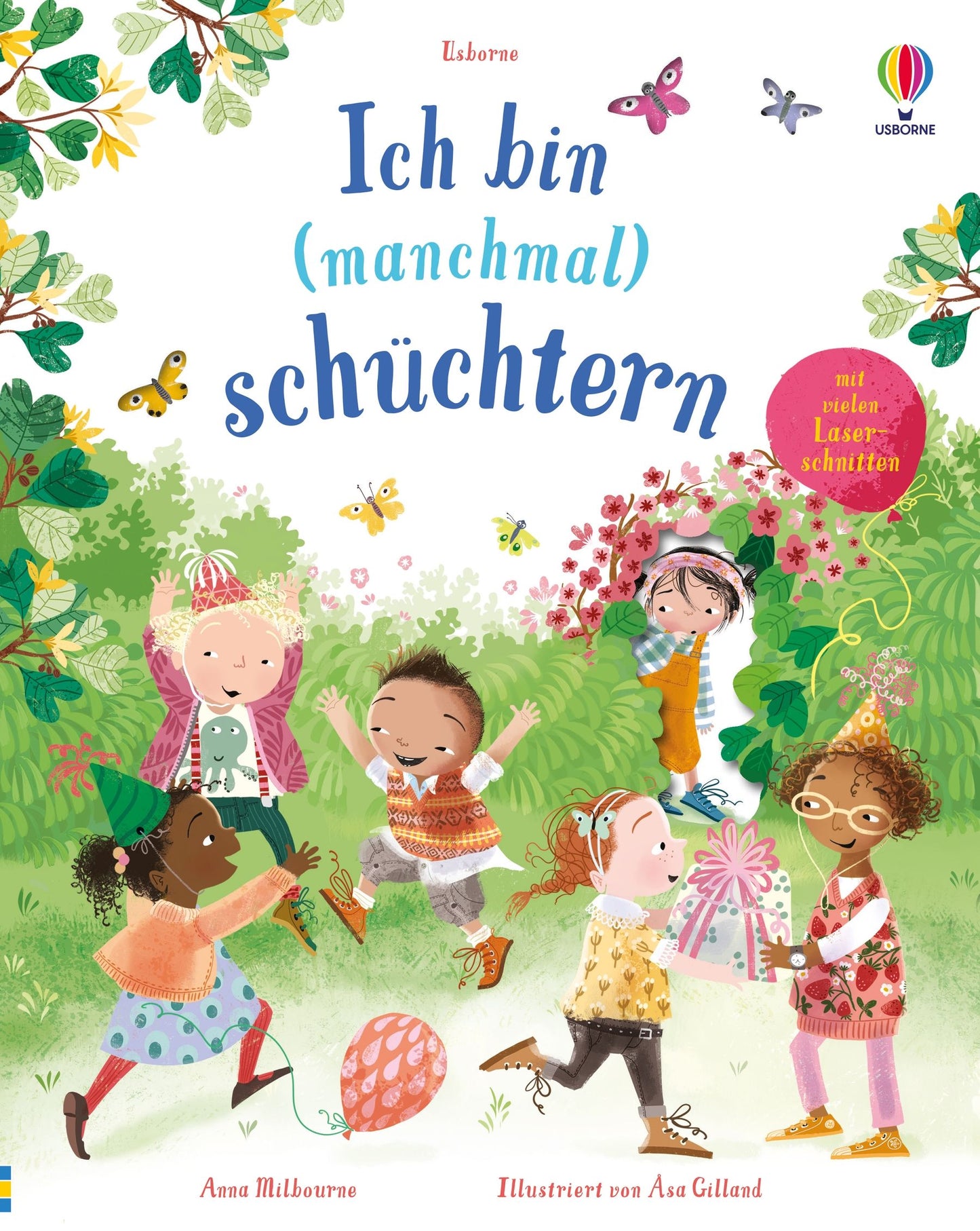 Cover des Bilderbuchs Ich bin (manchmal) schüchtern aus dem Usborne Verlag