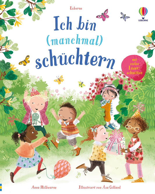 Cover des Bilderbuchs Ich bin (manchmal) schüchtern aus dem Usborne Verlag