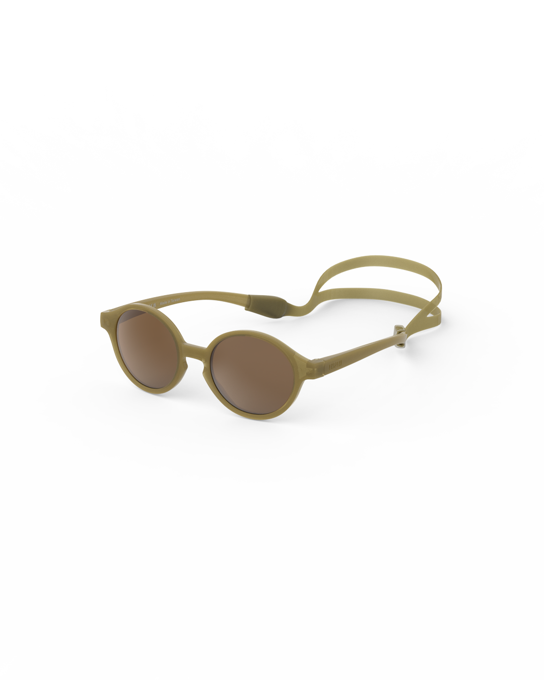 IZIPIZI Kinder Sonnenbrille 0-3 Jahre, glossy kaki