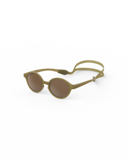 IZIPIZI Kinder Sonnenbrille 0-3 Jahre, glossy kaki