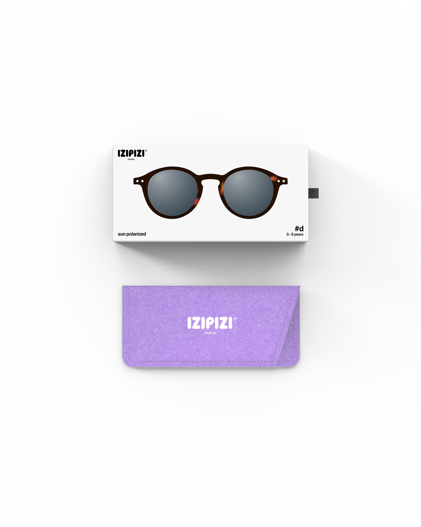 IZIPIZI Kinder Sonnenbrille 3-5 Jahre, tortoise