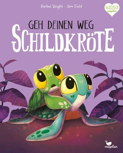 Kinderbuch Geh deinen Weg Schildkröte von Rachel Bright im Kinderladen Bärechind Winterthur Zürich Schweiz.
