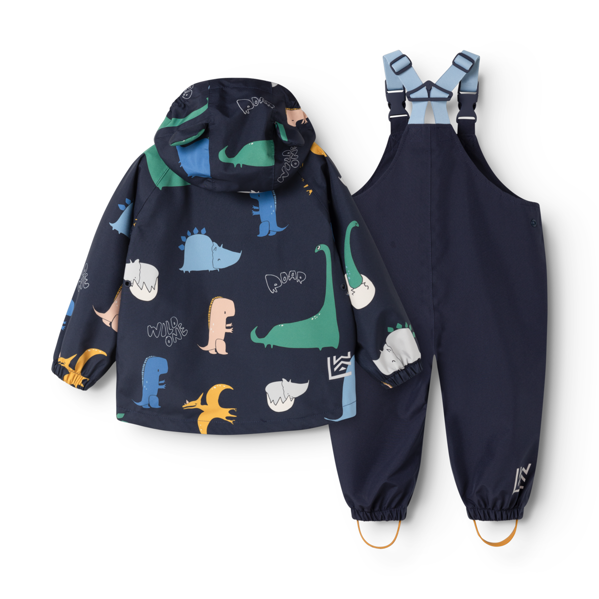 Manu Rainwear Set, Dino roar / Classic navy