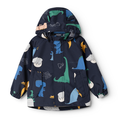 Manu Rainwear Set, Dino roar / Classic navy