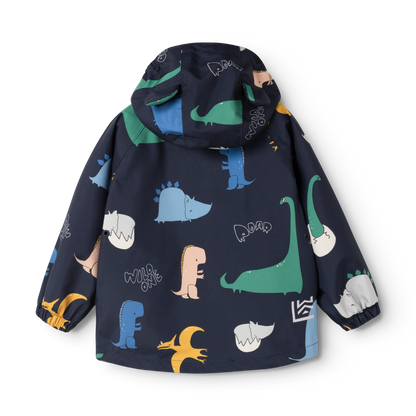Manu Rainwear Set, Dino roar / Classic navy