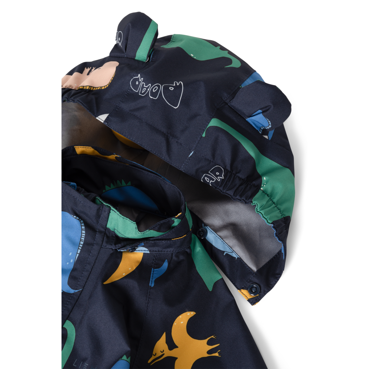 Manu Rainwear Set, Dino roar / Classic navy