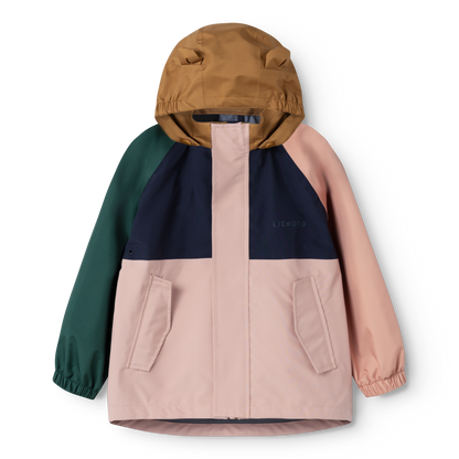 Manu Rainwear Set, Pale tuscany multi mix