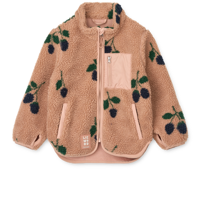 Liewood Nolan Teddyjacke, Berry / Pale Tuscany