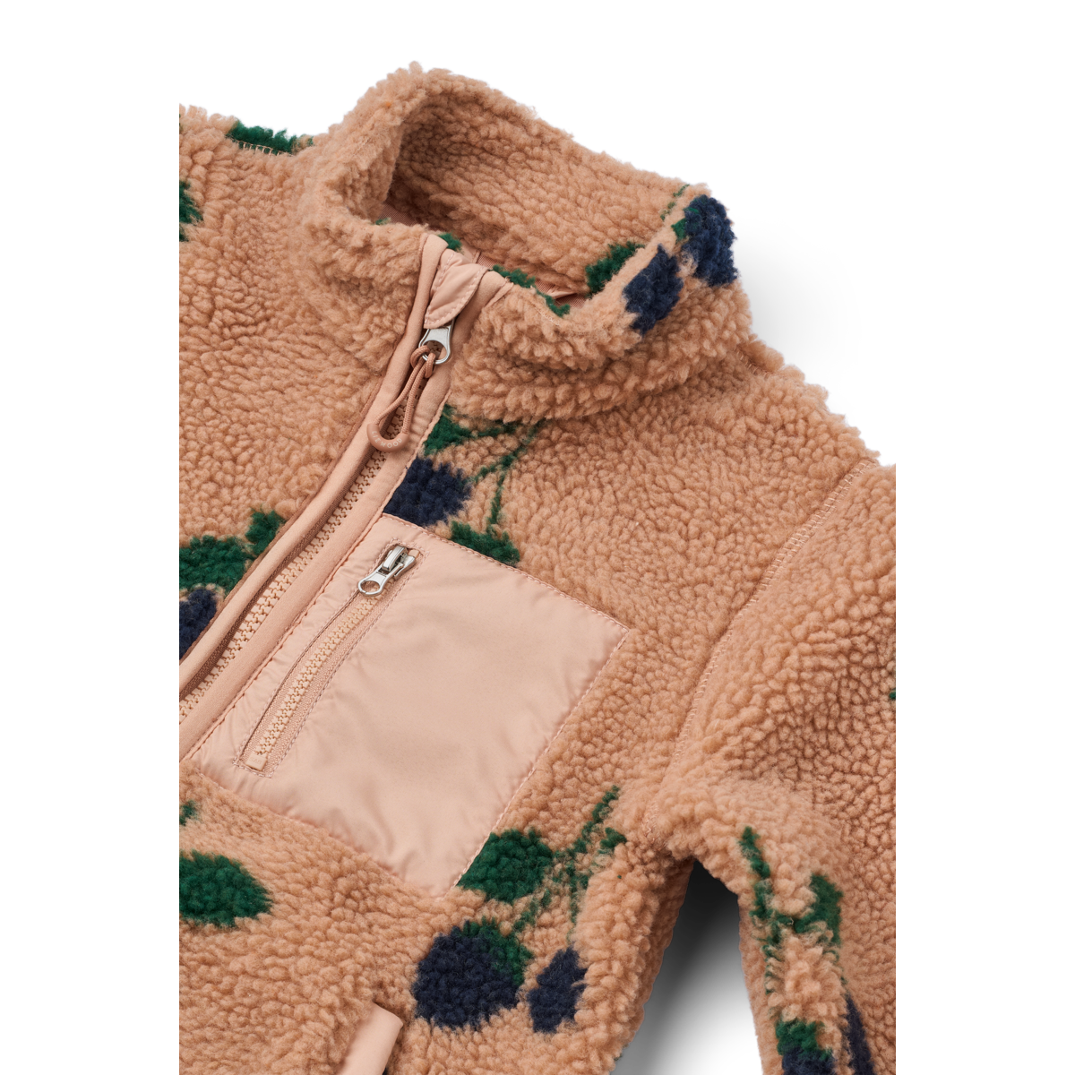 Liewood Nolan Teddyjacke, Berry / Pale Tuscany