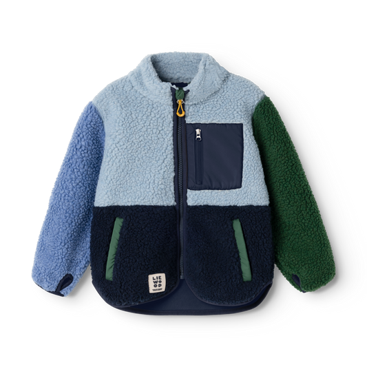 Liewood Nolan Teddyjacke, Classic Navy Multi Mix