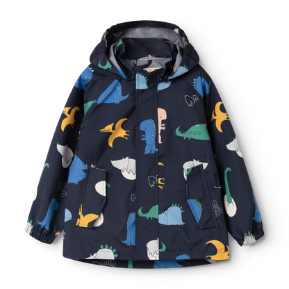 Pedia Rainwear Set, Dino roar / Classic navy