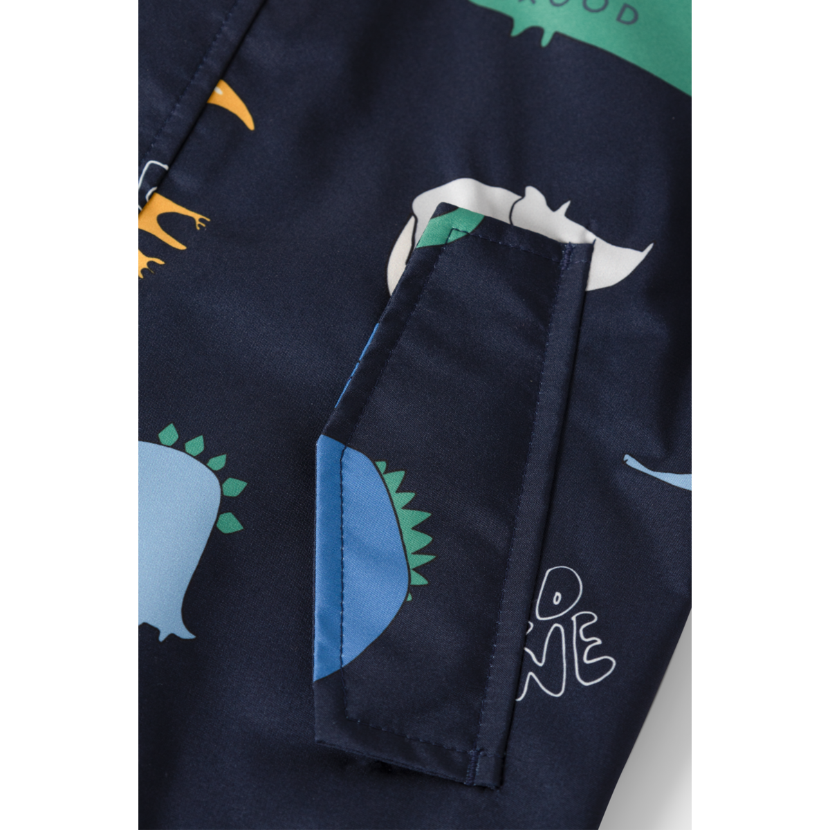 Pedia Rainwear Set, Dino roar / Classic navy
