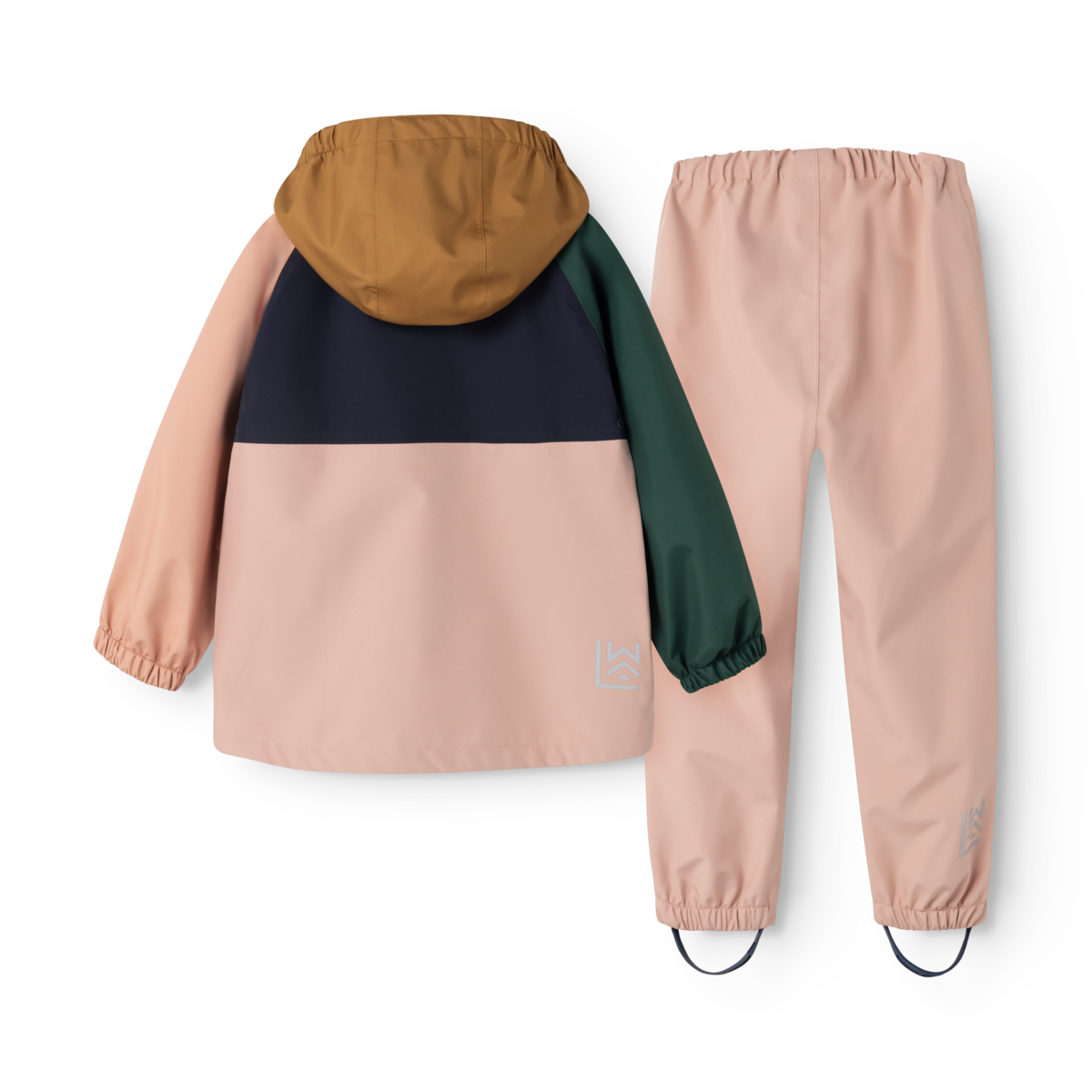 Pedia Rainwear Set, Pale tuscany multi mix