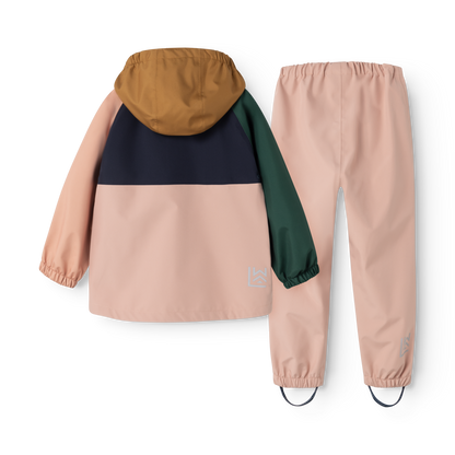Pedia Rainwear Set, Pale tuscany multi mix