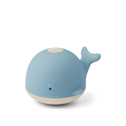 Galen Bath Sprinkler Whale, Beach blue