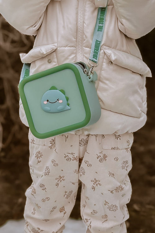 Silikon Tasche, Dino