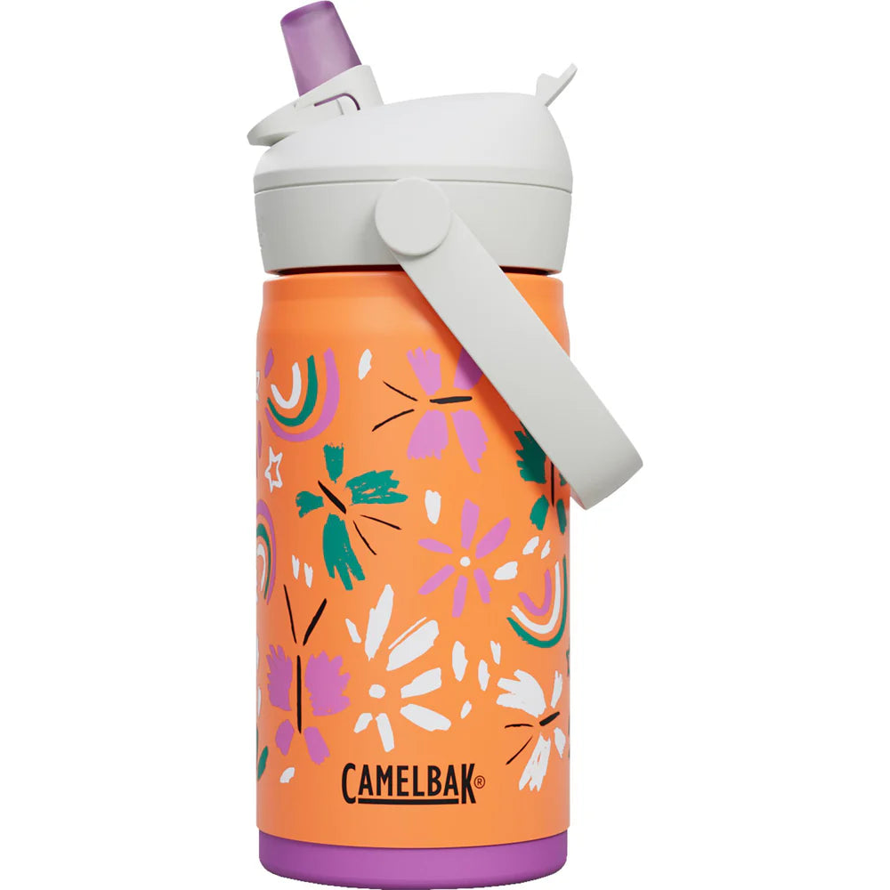 CamelBak Edelstahl Kindertrinkflasche, Blumen